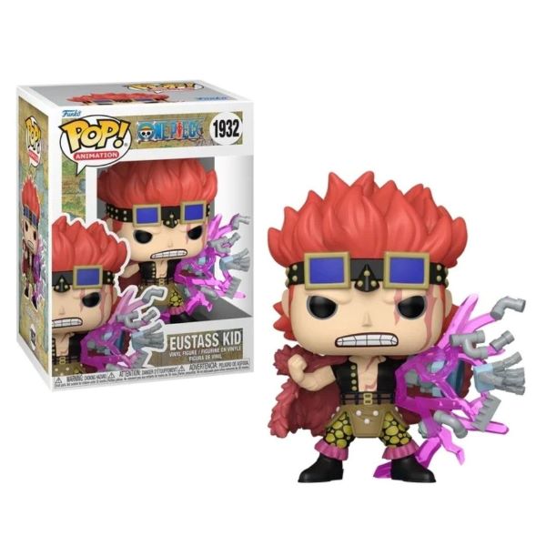FUNKO POP ONE PIECE Eustass Kid 1932 In box (11x16cm) …x6…X36